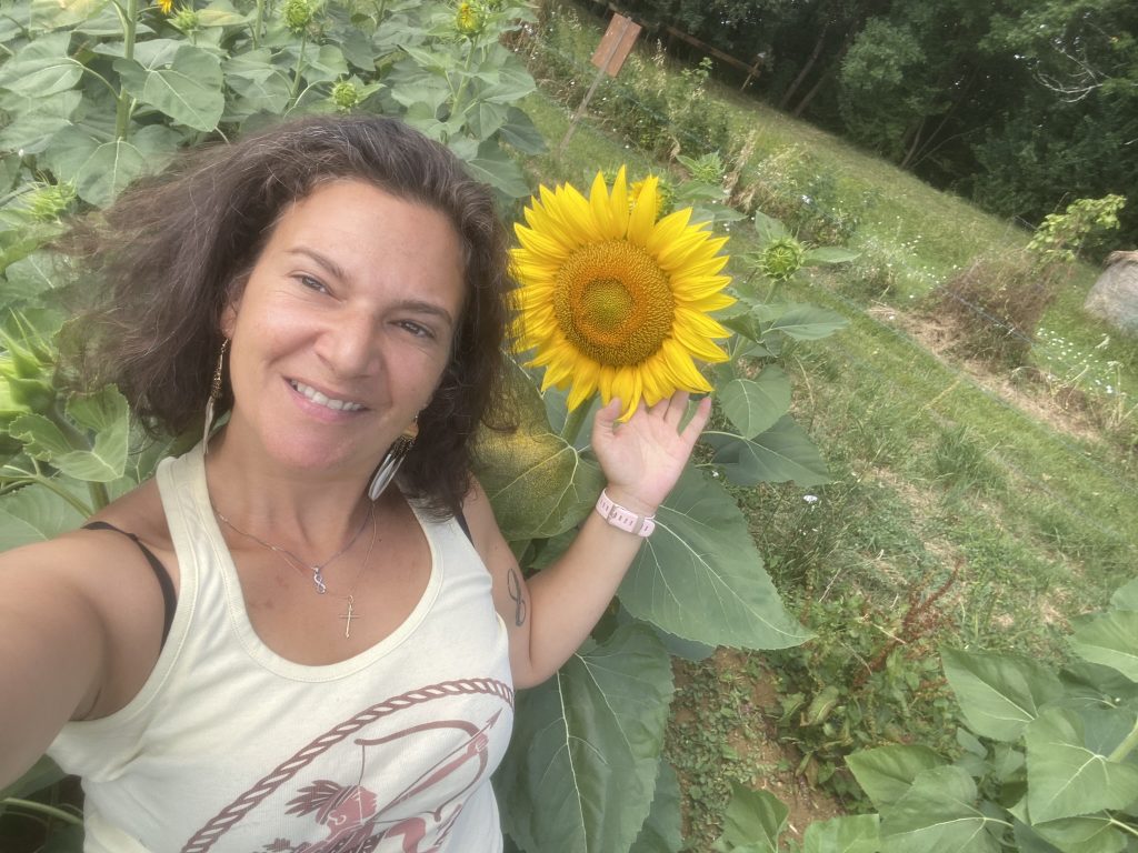 Gaëlle, créatrice du Moulin des Découvertes dans le Gers